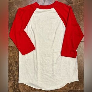 Vintage Velva Sheen Regan Baseball T Shirt USA L